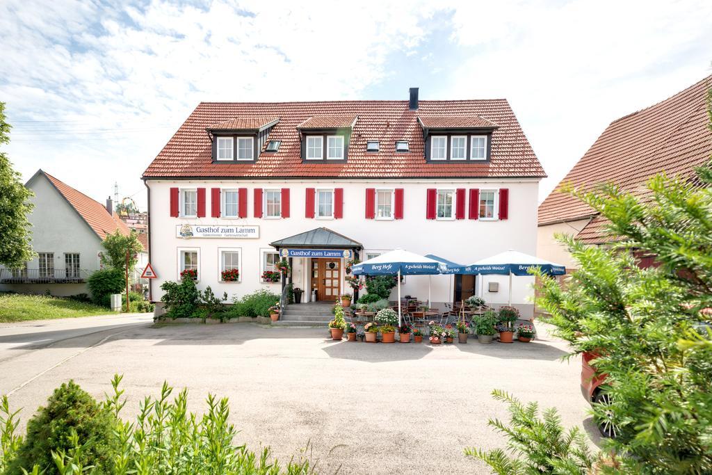 Gasthof Zum Lamm Gomadingen エクステリア 写真